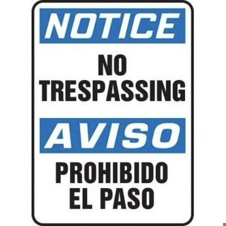 Accuform Safety Sign, SBMATR510XV SBMATR510XV